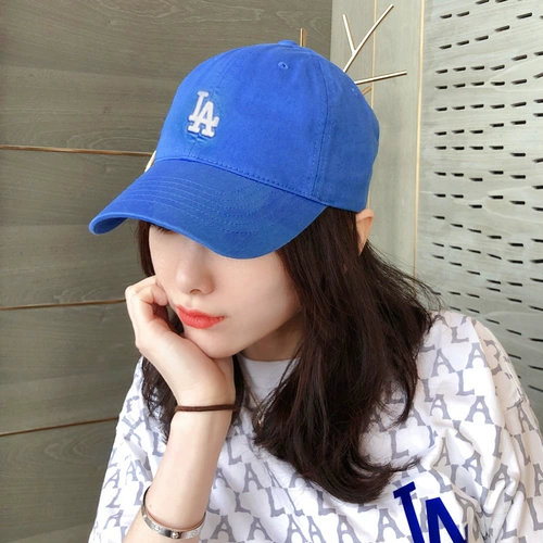 MLB, бейсболка, цветная ретро кепка, брендовая шапка подходит для мужчин и женщин