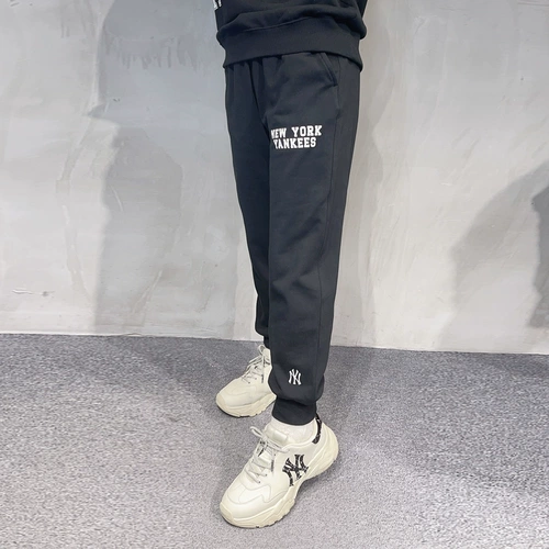 MLB, весенние штаны для влюбленных подходит для мужчин и женщин