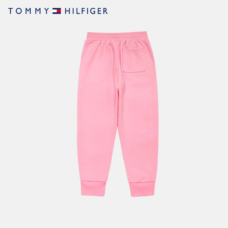 Tommy 汤米童装春季新品女童时尚舒适长裤休闲裤儿童裤子 - 图2