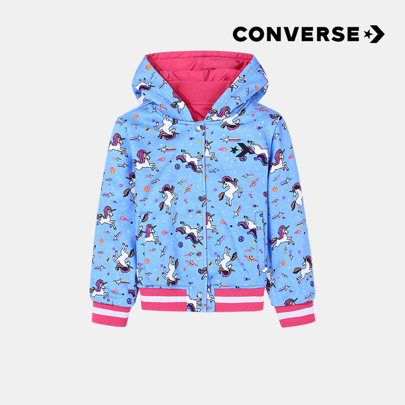 converse童装2020秋冬新款经典夹克 Rookie夹克/皮衣