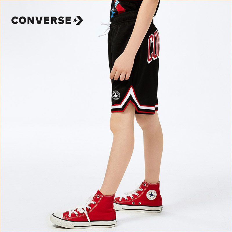 converse童装2020夏季新款男童短裤 Rookie裤子