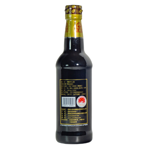 福建特产永春老醋 窖藏手工醋特酿级350ml*4瓶礼盒醋粮食酿造香醋 - 图2