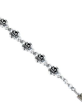 海贼王周边手链卡通动漫one piece路飞嘻哈朋克哥特欧美复古潮流