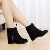 Martens, демисезонные эластичные короткие сапоги, в корейском стиле