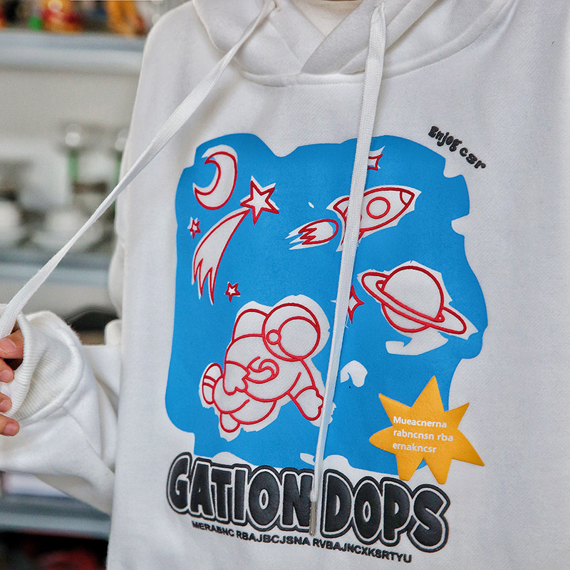 衫岛情侣装男连帽潮牌ins超火卫衣 衫岛卫衣