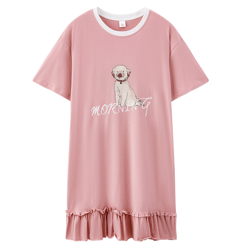 2022新款睡裙夏季纯棉甜美连衣裙 安思梦睡裙