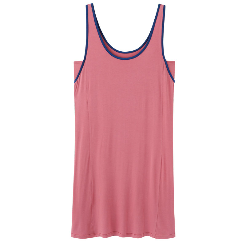 夏季莫代尔棉绸宽松背心外穿睡裙 安思梦睡裙