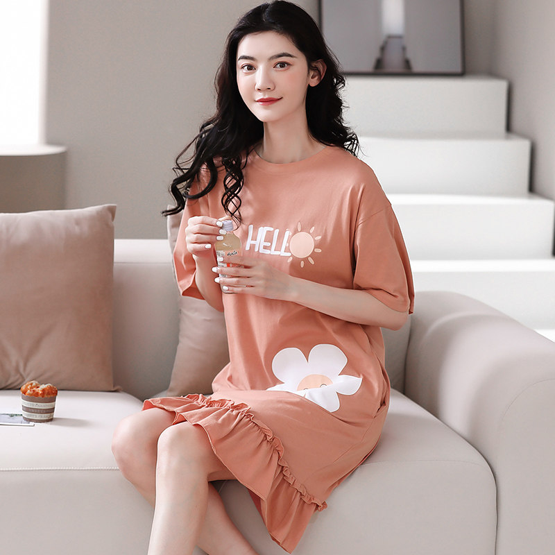 睡裙2022新款夏季甜美可爱风连衣裙 安思梦睡裙