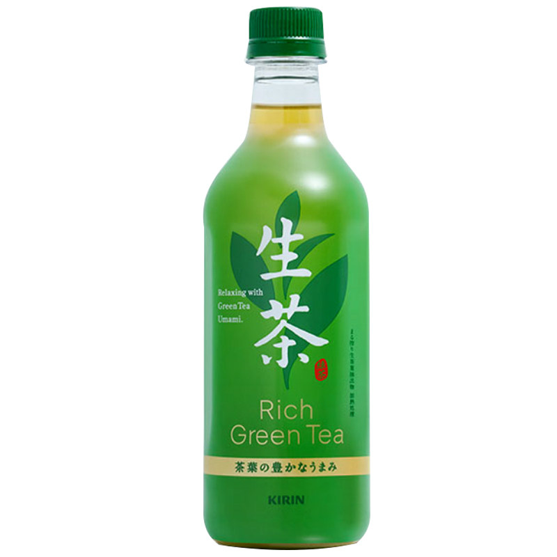 日本进口麒麟无糖0脂肪0绿茶生茶 仲联彩虹食品茶饮料