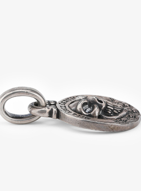 BWL官方认证纯银幸运指环骷髅吊坠BillWallLeather早期作品收藏