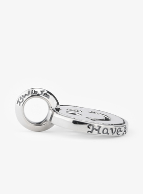 BWL纯银笑脸吊坠极简约