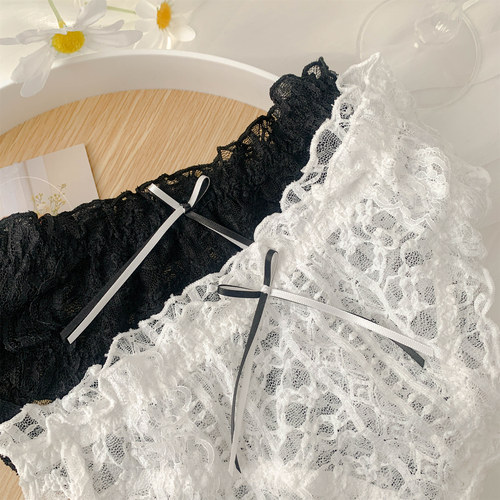 月暮浪漫~女生绝美高颜值内裤女2026新款纯欲高级透气女士三角裤 - 图1