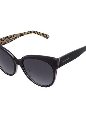 代购kate spade女士太阳镜防紫外线灰渐变镜片非偏光遮光猫眼型