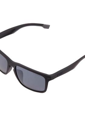 代购Hugo Boss男士太阳镜偏光灰色镜片防紫外线高清视野矩形