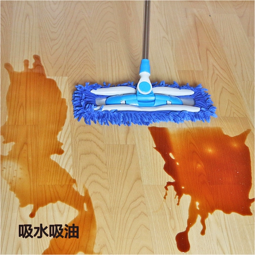 Shenier Tablet Mop Home Lazy Вращение сухость и влажная двойная деревянная плитка для плитки на полу