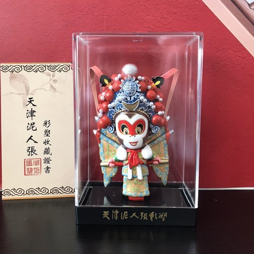 天津泥人张彩塑礼物京剧脸谱特产泥塑伴手礼特色文创纪念品旗舰店 - 图3