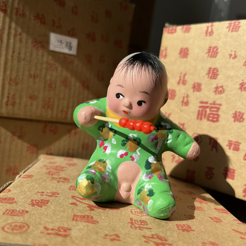 天津泥人张中国特色古典风工艺品小摆件小礼品出国送外国人特色 - 图1