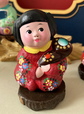 小泥人泥塑泥人张天津特色礼品