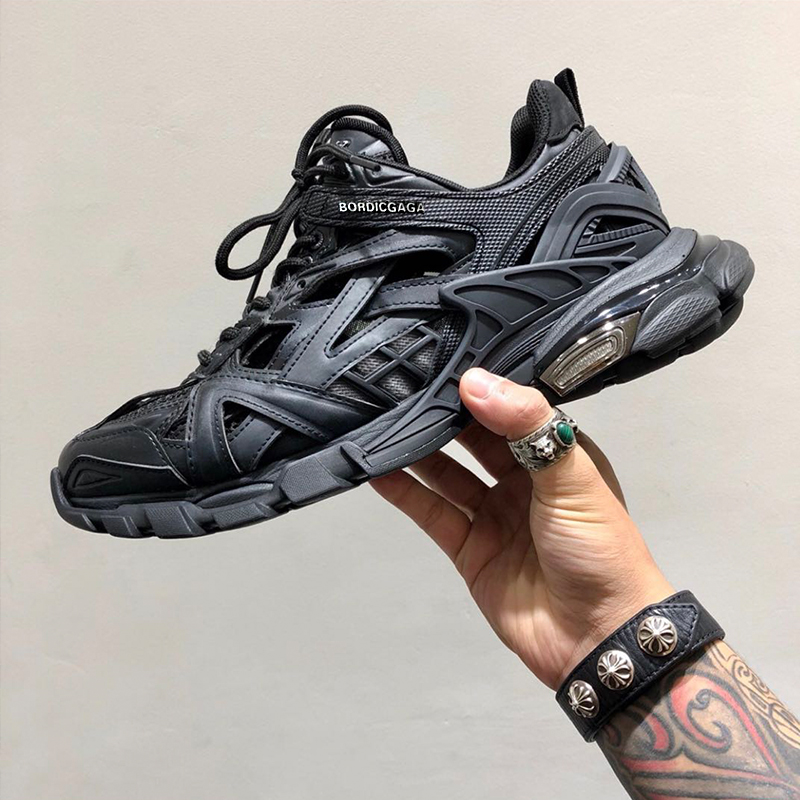 巴黎老爹鞋男ins潮增高百搭2025男女鞋莆田四代厚底高级感运动鞋 - 图3