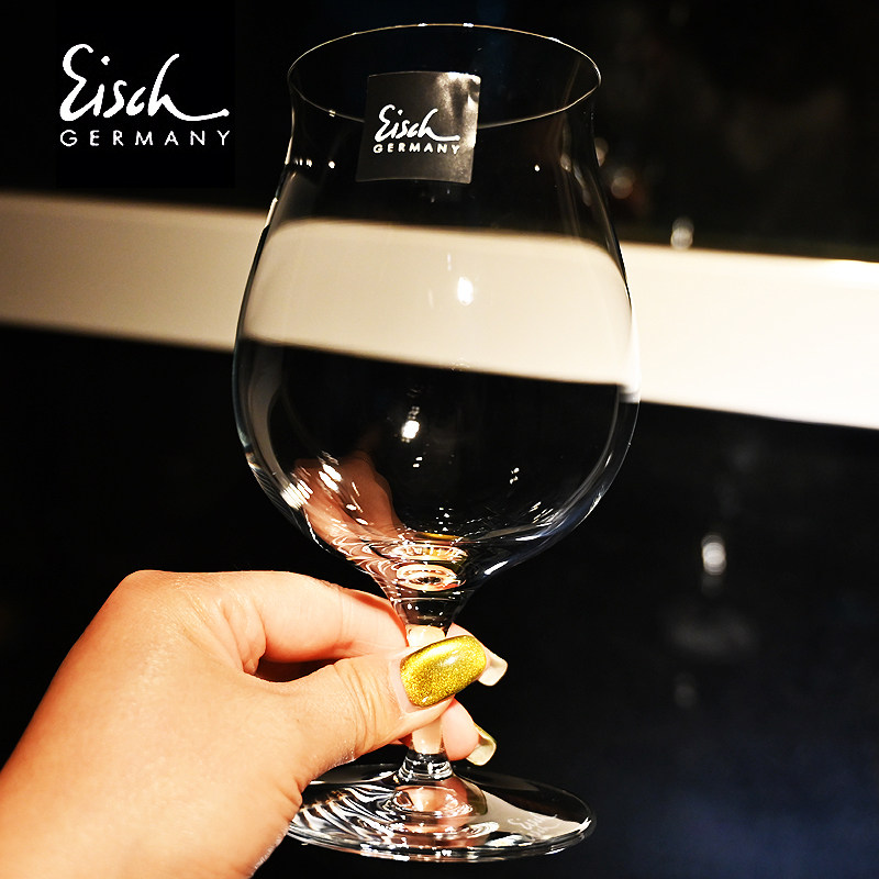 德国进口Eisch水晶玻璃高档家用带脚磨砂啤酒杯洋酒杯果汁饮料杯,淘宝优惠券,粉丝福利购,淘宝优惠卷