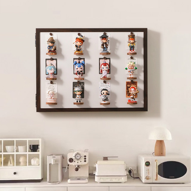 The same style as the Labubu blind box storage and occlusion painting of Xiaohongshu