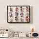 The same style as the Labubu blind box storage and occlusion painting of Xiaohongshu