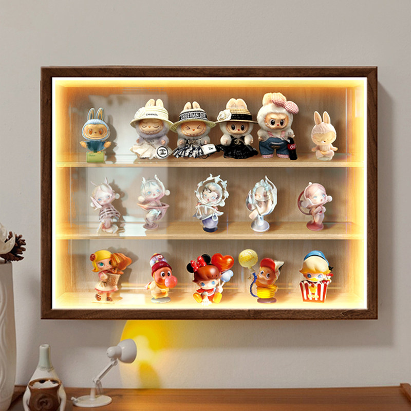 国补盲盒收纳电表箱装饰画萌粒手办展示架发光壁画配电箱遮挡神器,淘宝优惠券,粉丝福利购,淘宝优惠卷