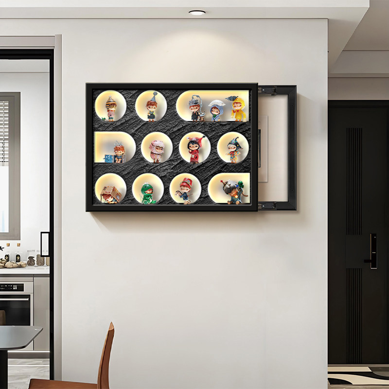 小野系列盲盒电表箱装饰画手办娃娃萌粒收纳电闸总开关盒遮挡挂画,淘宝优惠券,粉丝福利购,淘宝优惠卷