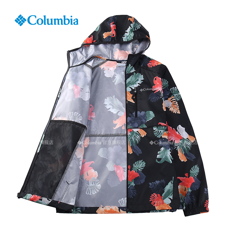 20 KE3974 春夏季印花皮肤衣薄款外套户外运动风衣 Columbia 哥伦比亚 20 KE3974 春夏季印花皮肤衣薄款外套户外运动风衣 Columbia 哥伦比亚