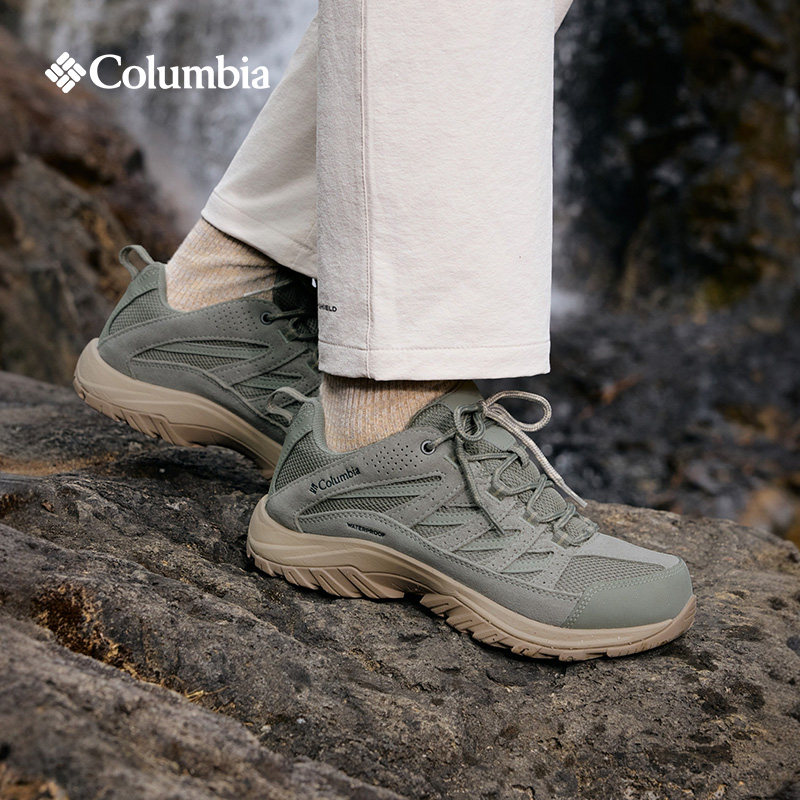 蒋奇明同款哥伦比亚户外男女防水抓地耐磨运动徒步登山鞋BL0607