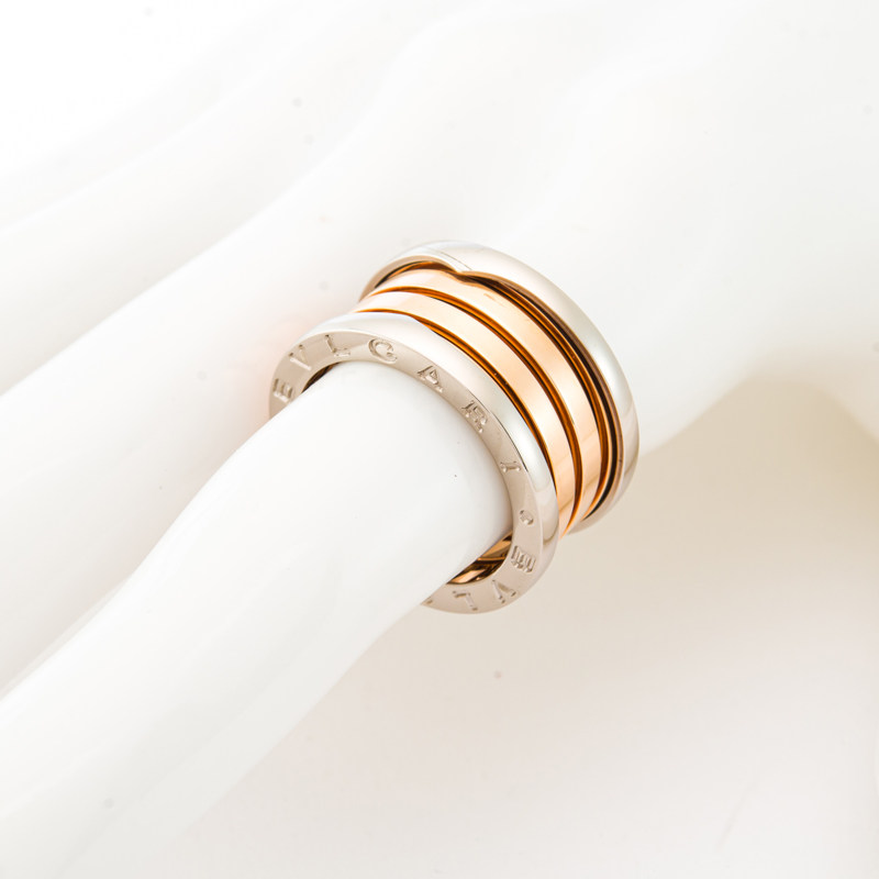bvlgari /宝格丽玫瑰18掌柜金戒指 泰盛海外戒指/指环