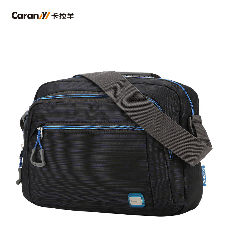 新款卡拉羊单肩包男户外潮男士包包 梦之旅箱包男士包袋
