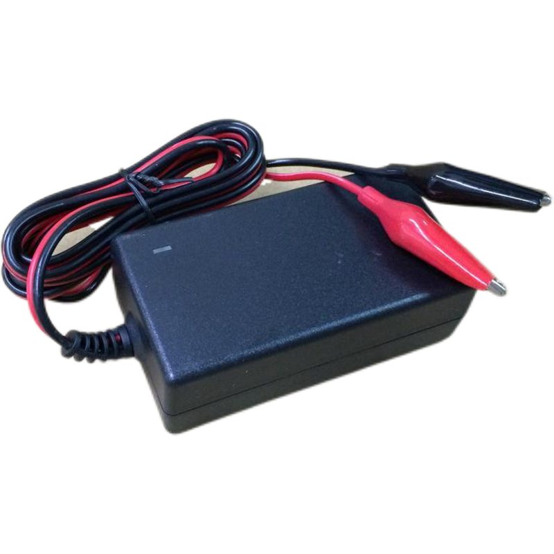 HE智能12V蓄电池充电器13.8V2A五羊升仕摩托车电瓶充电机夹子圆头 - 图3