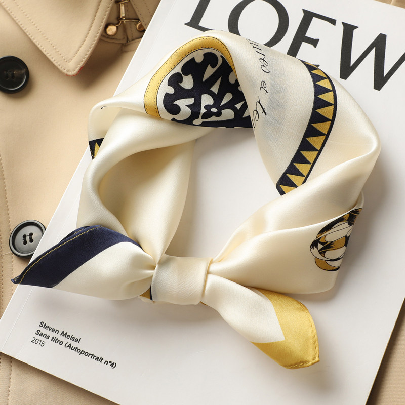 真丝桑蚕丝小方巾丝巾女春秋夏季护颈围脖子装饰纱巾薄围巾50x50,淘宝优惠券,粉丝福利购,淘宝优惠卷