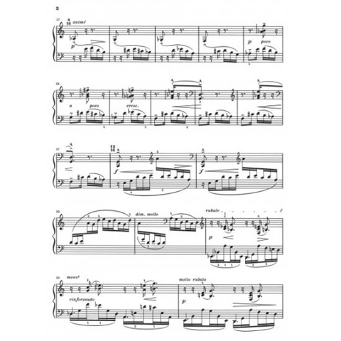 亨乐原版 德彪西 十二首钢琴练习曲 钢琴独奏 带指法 Debussy Douze Etudes HN390 - 图2