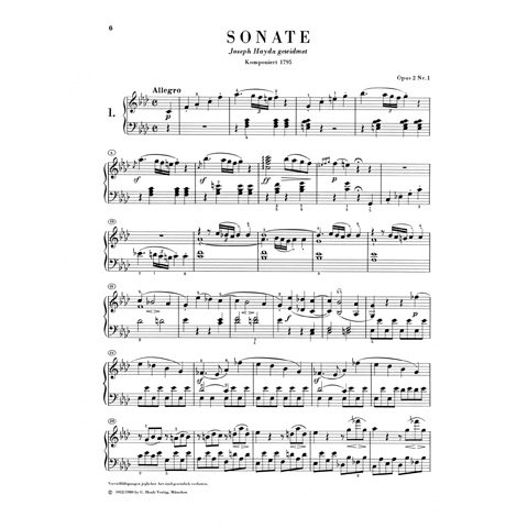 贝多芬钢琴奏鸣曲全集卷一卷二 亨乐Urtext原始版 带专业指法 进口乐谱 Beethoven Klaviersonaten 1.2 br. HN32 HN34 - 图2