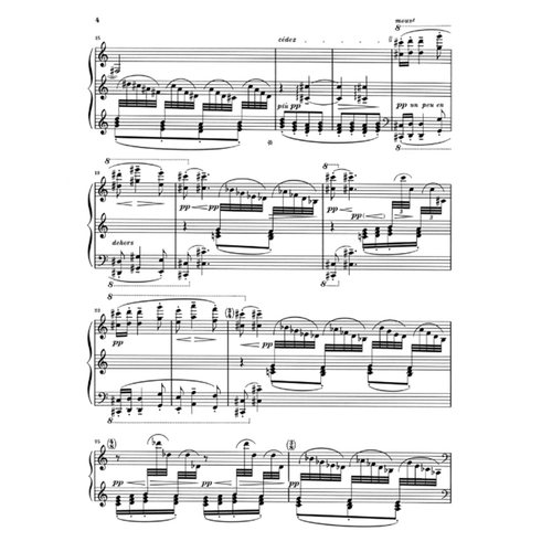 亨乐原版 德彪西 钢琴作品集卷三 钢琴独奏带指法 Debussy Klavierwerke III br. HN1196 - 图2