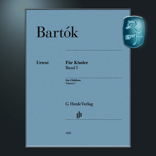 亨乐原版 巴托克 献给孩子们卷一 1946年修订版 Bartók Für Kinder (rev. 1946) I für Klavier solo HN1225 - 图0