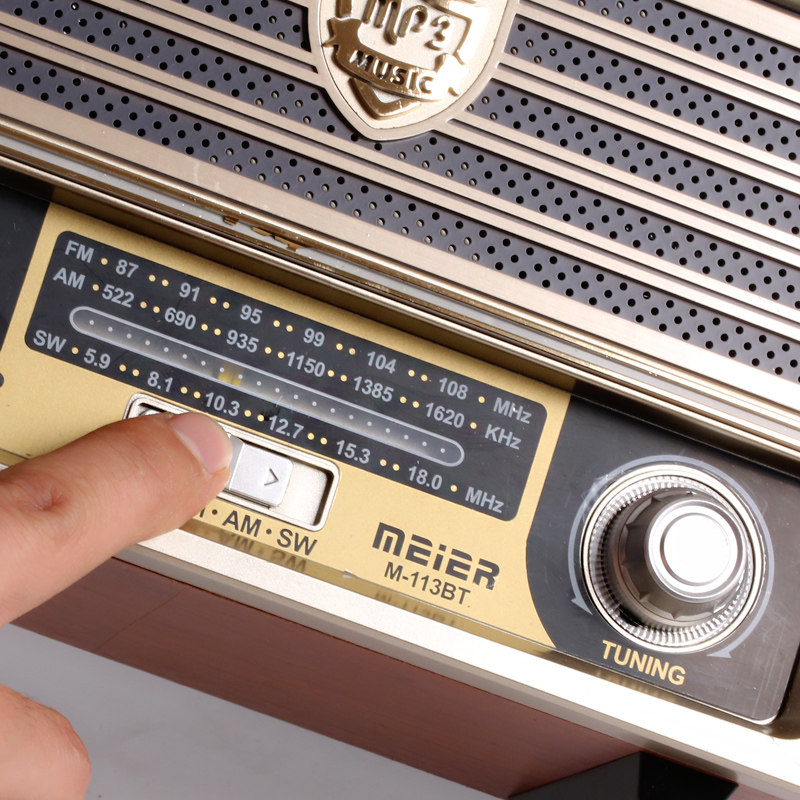 木质复古无线蓝牙音箱4.0手机插卡户外音响迷你低音炮调频收音机,淘宝优惠券,粉丝福利购,淘宝优惠卷