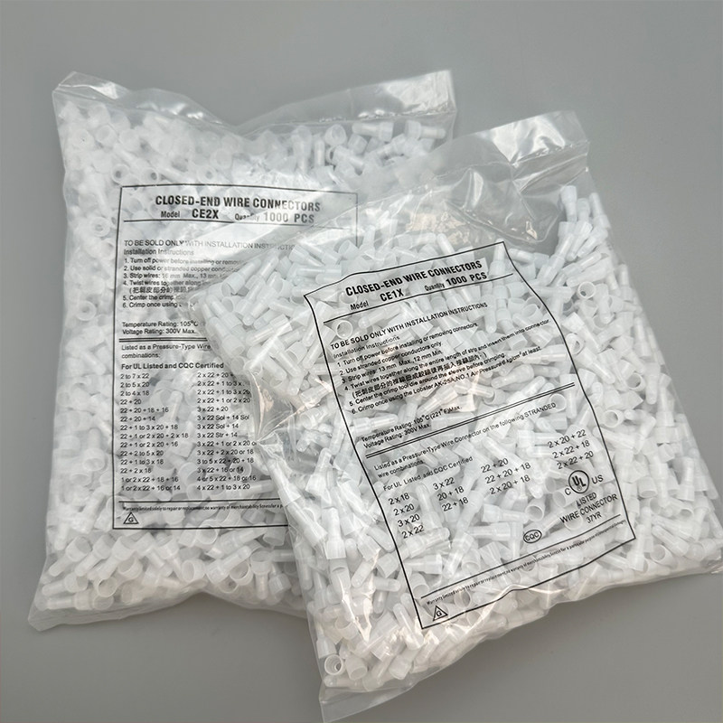 CE-1X压线帽 闭端子 奶嘴咀电线快速接线端子头 接线帽1000个包邮,淘宝优惠券,粉丝福利购,淘宝优惠卷