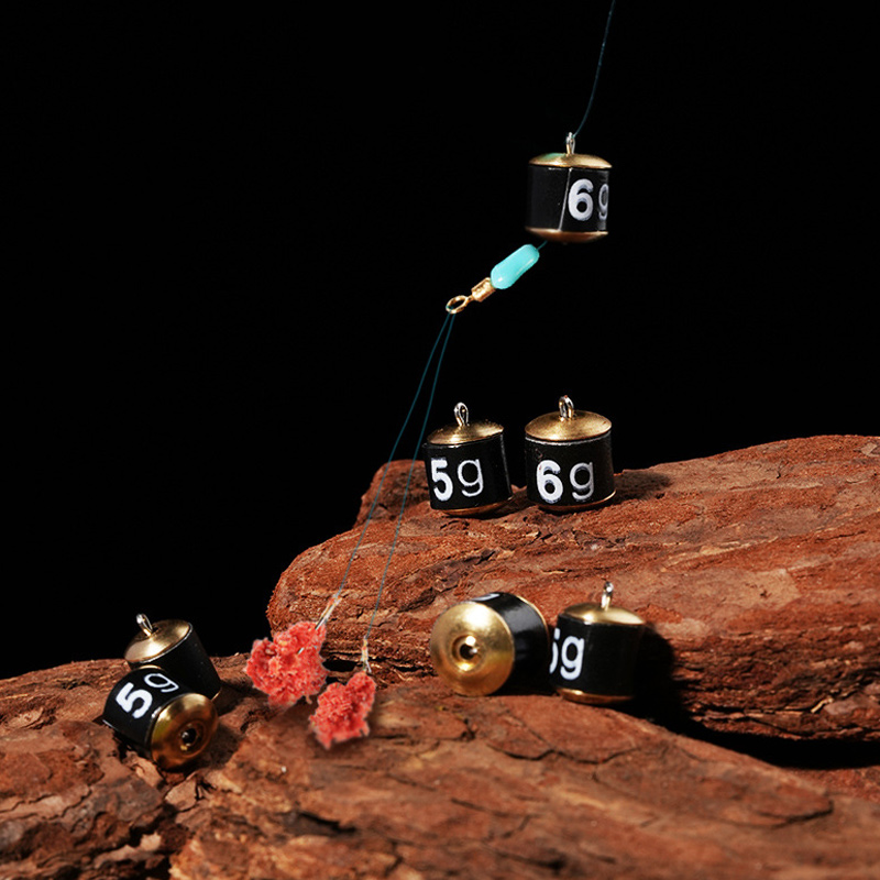 新型跑铅坠可拆卸跑铅抗流水快速跑铅扣滑动铅坠野钓防滑钓鱼配件 - 图2