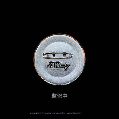 bilibili哔哩哔哩新品初音未来十面埋伏马口铁徽章立牌挂件 - 图0