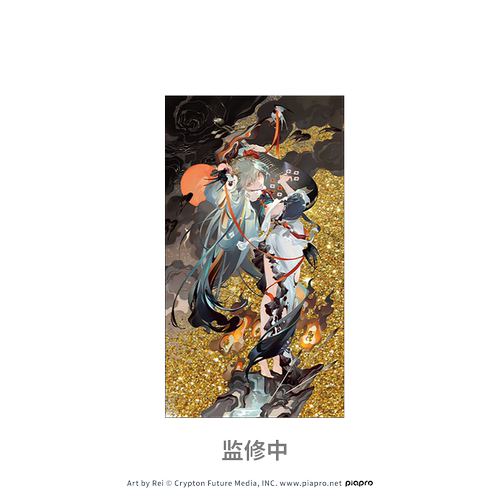 bilibili哔哩哔哩新品初音未来十面埋伏马口铁徽章立牌挂件 - 图3