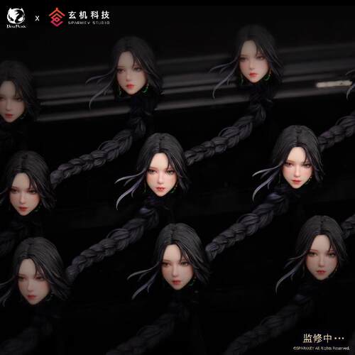 现货哔哩哔哩BearPanda x 玄机科技 鬼刀风玲 《邂逅》手办 - 图0