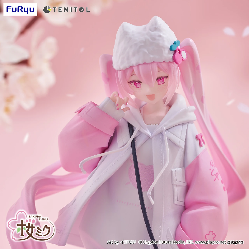 定金哔哩哔哩FuRyu TENITOL VOCALOID 樱未来Cool style 景品手办 - 图2
