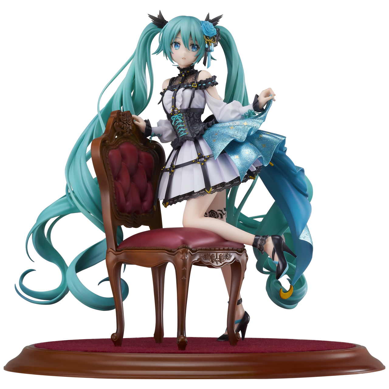 bilibili哔哩哔哩现货GSC VOCALOID初音未来 Rose Cage Ver.手办-图3