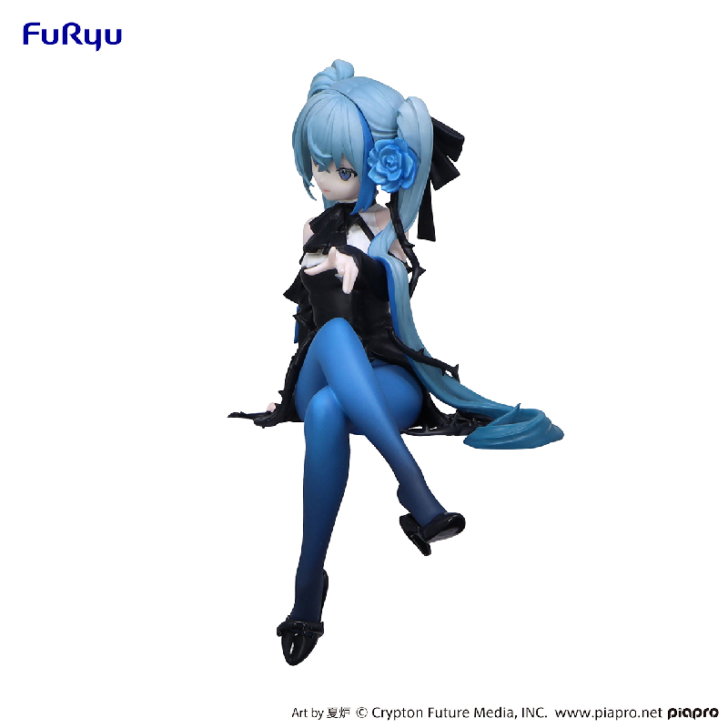 bilibili哔哩哔哩2024新品FuRyu泡面压VOCALOID初音未来BlueRose-图0