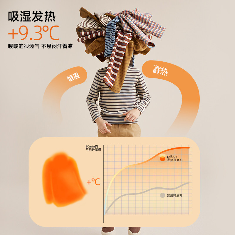 咕噜日记童装儿童条纹打底衫上衣26春男童半高领内搭女童休闲长袖,淘宝优惠券,粉丝福利购,淘宝优惠卷