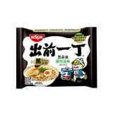 Перед импортом Гонконга, нарезанный нарезанный кубик черного чесночного масла из свиного костяного супа, аромат, жареная лапша, 100 г, фаст -фуд лапши Мгновенная лапша