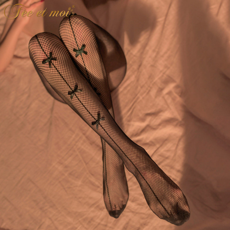 霏慕情趣情调制服开裆黑丝jk连裤袜 霏慕短袜/打底袜/丝袜/美腿袜